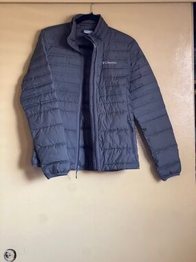Columbia Men's Gray Quilted Packable Puffer Jacket
